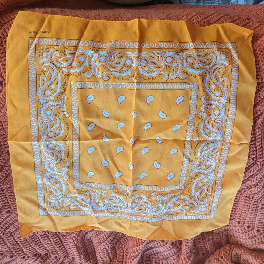 Basic Orange Bandana